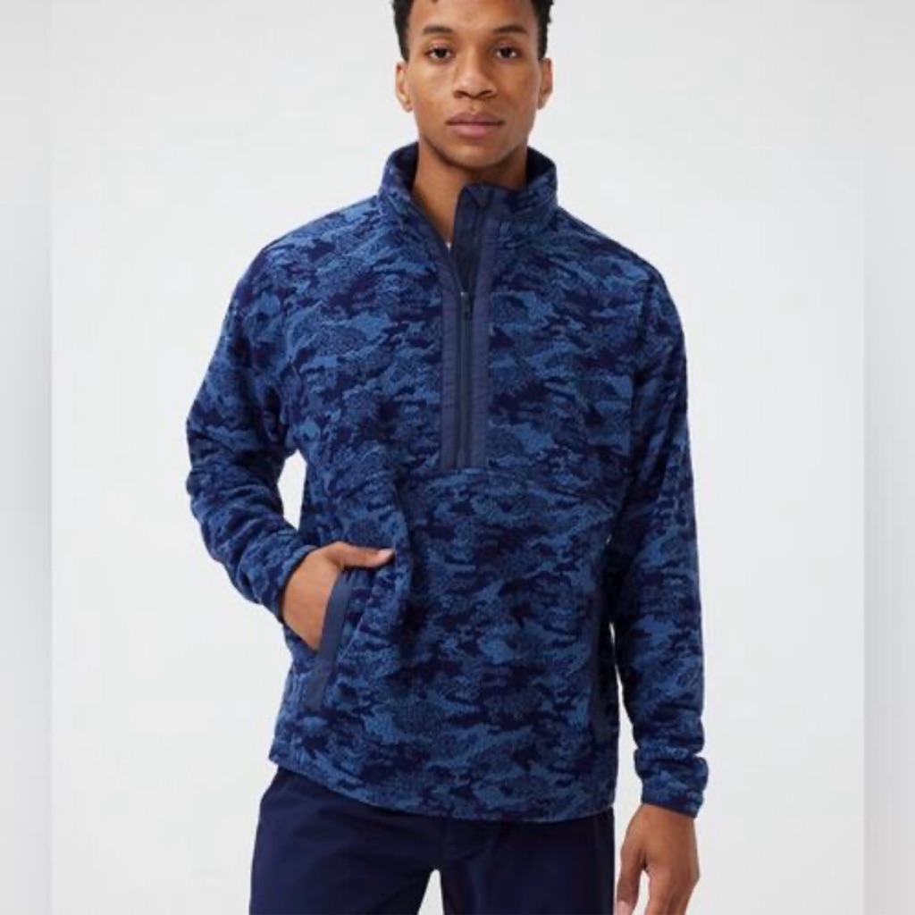 New Outdoor Voices Primo Fleece Cider Cloud Jacket Size M